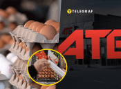 Українець сам упакував великий лоток яєць в магазині