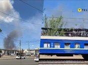 Поїзд Одеса-Запоріжжя постраждав від удару