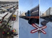 Фуры поехали по рельсам. Пока немного