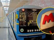 Поїзд метро у Харкові