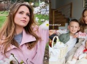 Анна Кошмал з дітьми