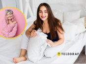 Дівчина на ліжку