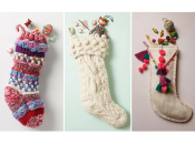 Необычный рождественский носок для подарков: мастер-класс с фото