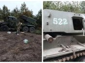 Подбитая российская техника