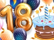 День рождения 18 лет - особый праздник