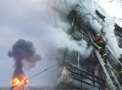 15 ноября обломки ракет упали на жилые дома в Киеве