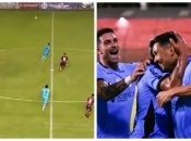 Луис Лопес забил феноменальный гол с центра поля