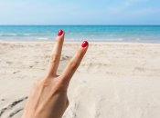 Манікюр на пляж має бути бездоганним