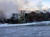 Бензовоз, що згорів в Ангарську