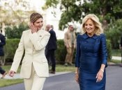 Первые леди Украины и США - Елена Зеленская и Джилл Байден