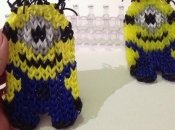 DIY. Резинки Rainbow Loom: как сплести Миньона