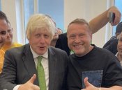 Гринкевич із експрем'єром Великої Британії Борисом Джонсоном