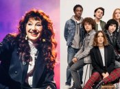 Кейт Буш и герои сериала "Очень странные дела"