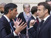 Риши Сунак и Эммануэль Макрон