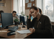 Госслужащий на работе