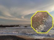 Вода превратилась в мутную жижу: к побережью Одессы прибило горы мусора (видео)