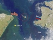 Острова Диомида на карте