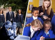 Без формы в школе в Британии делать нечего. Фото Коллаж "Телеграфа"