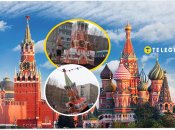 В России упал макет башни Кремля