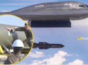 Носієм бомби МОР є бомбардувальник-невидимка B-2 Spirit