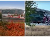 "Донбасс-Арена" до и после прихода оккупантов