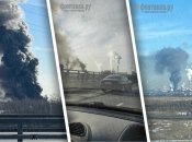 Зажигательное утро в России продолжается: в Питере вспыхнул мощный пожар рядом с крупной ТЭЦ