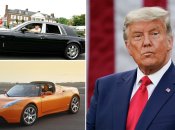 Дональд Трамп і його тачки