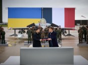 Владимир Зеленский и Эммануэль Макрон