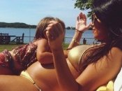 Беременная Кортни Кардашьян позирует обнаженной (ФОТО)