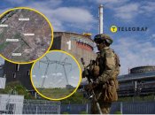 Российские военные патрулируют на ЗАЭС