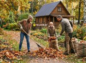 В Украине запрещено сжигать опавшие листья