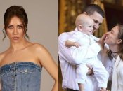 Виктория Маремуха, ее муж Луи и сын Лука