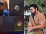 Ісаак Черкезов - праворуч. Ліворуч - Зелімхан