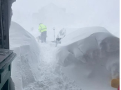 Сніг у Нью-Йорку