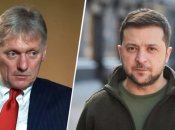Владимир Зеленский и Дмитрий Песков