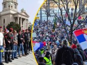 Протесты в Сербии