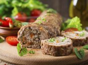 Вкусное блюдо из фарша и подбрюшины