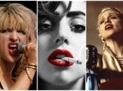 В отличие от Мадонны (справа), у которой только одна успешная главная роль, Кортни Лав и Леди Гага очень убедительны на экране