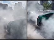 Водители перегазовывали друг друга