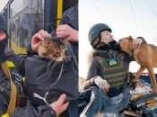 Украинцы не забывают о гуманности и спасают жизни не только людей, но и животных