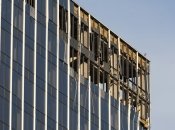 БПЛА повредили офисное здание в Москве