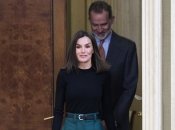 Летиція разом із чоловіком, королем Іспанії Філіпом VI, "засвітилися" у Мадриді на заході