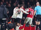 Габриэл Мартинелли спровоцировал стычку в матче против "Ливерпуля"