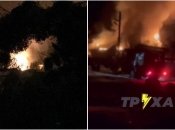 Вночі Харків палахкотів від заграви пожеж