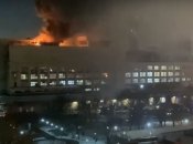 Пожар в Москве