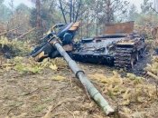 Уничтоженная бронетехника оккупантов