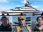 Люди приходят посмотреть на судно, но в основном осуждают подобную роскошь