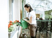 Цветы нужно поливать полезными жидкостями