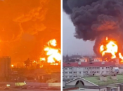 Взрывы на нефтебазе в российском Белгороде