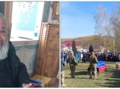 Відспівали у дворі: на Буковині священик УПЦ МП не впустив у храм труну з тілом українського захисника (відео)